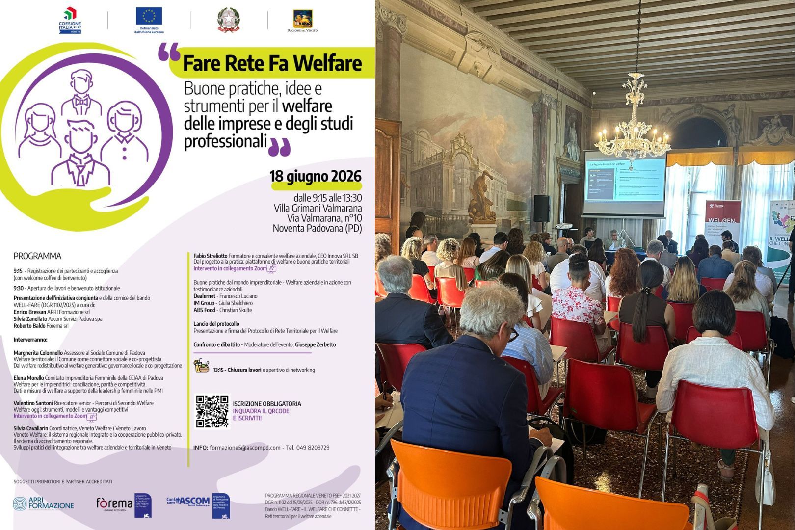 Immagine copertina Fare Rete Fa Welfare: l'evento dedicato alle buone pratiche, alle idee e agli strumenti per il welfare delle imprese